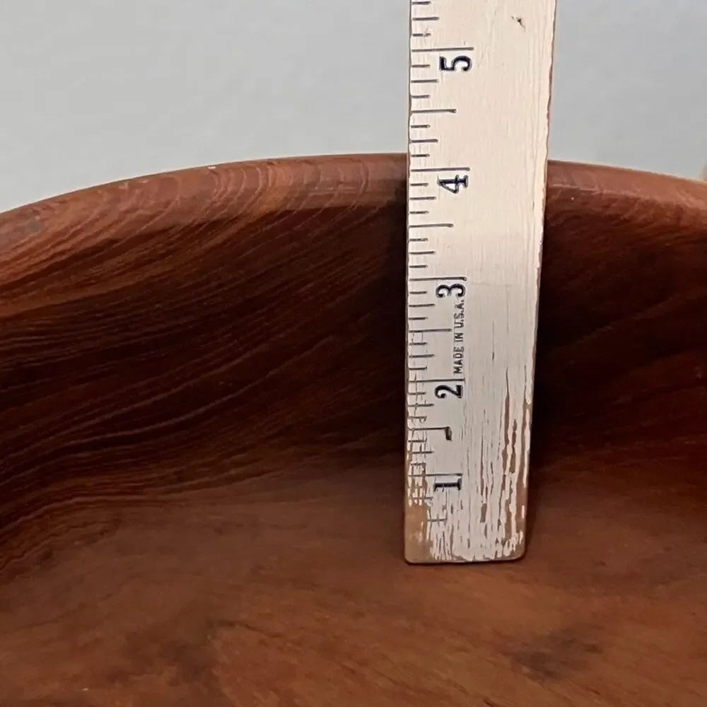 Goodwood Thailand Teak Wood Salad Bowl Set of 4 Mid Century Modern MCM